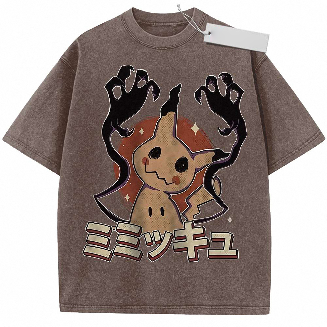 Mimikyu Shirt, Anime Shirt, Vintage Tee 5