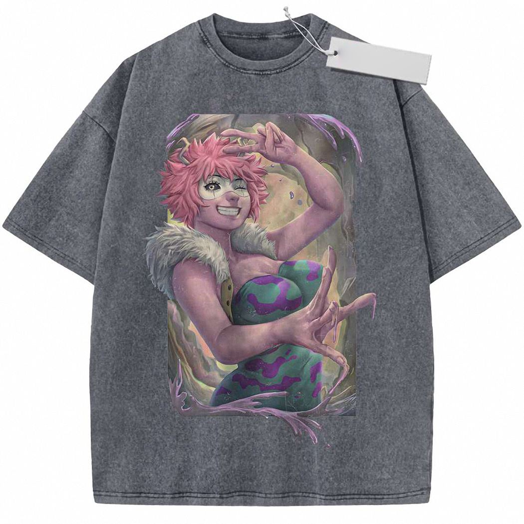 Mina Ashido Shirt, MHA Shirt, Anime Shirt, Vintage T-Shirt 4