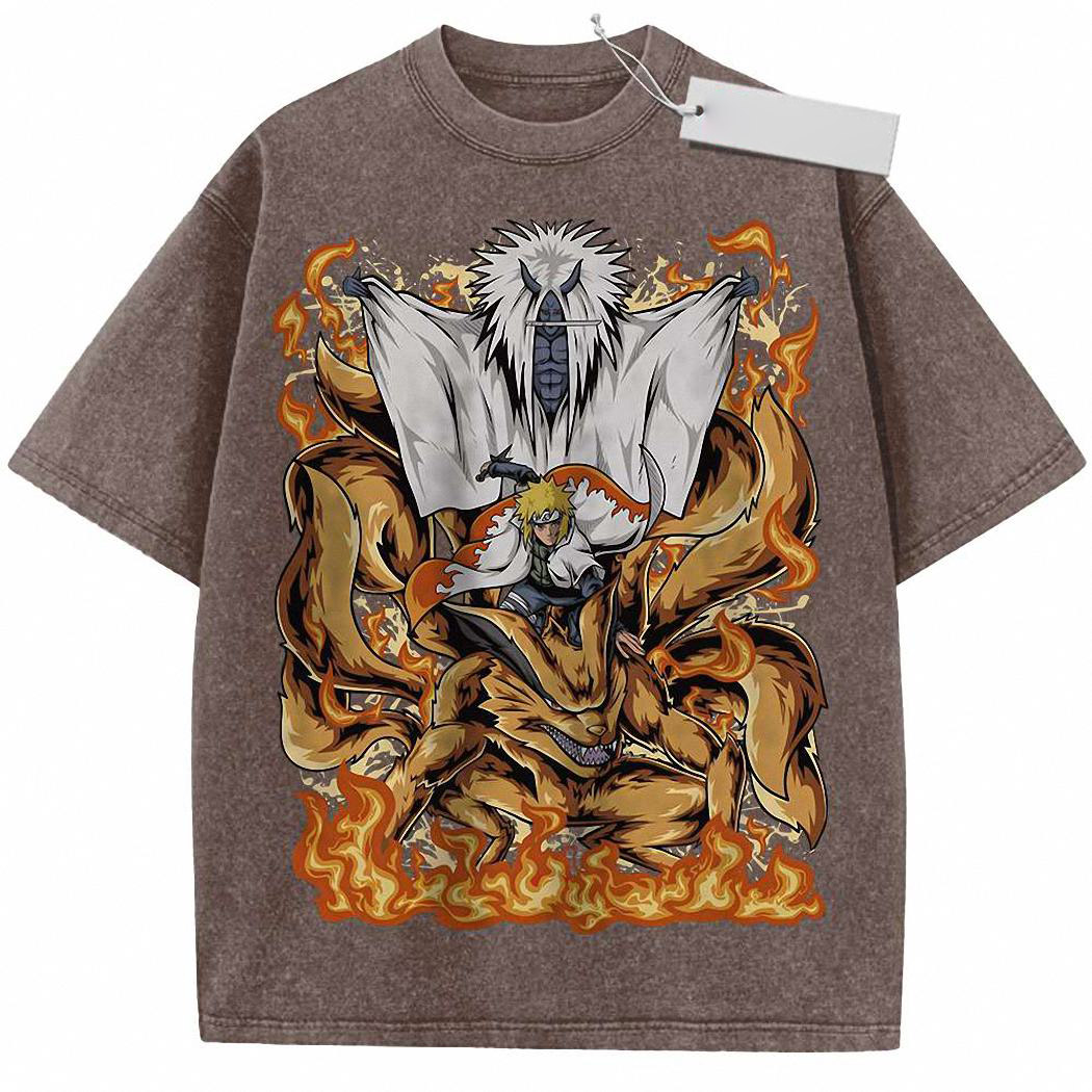 Minato Namikaze Shirt, Naruto Shirt, Anime Shirt, Vintage Tee 815