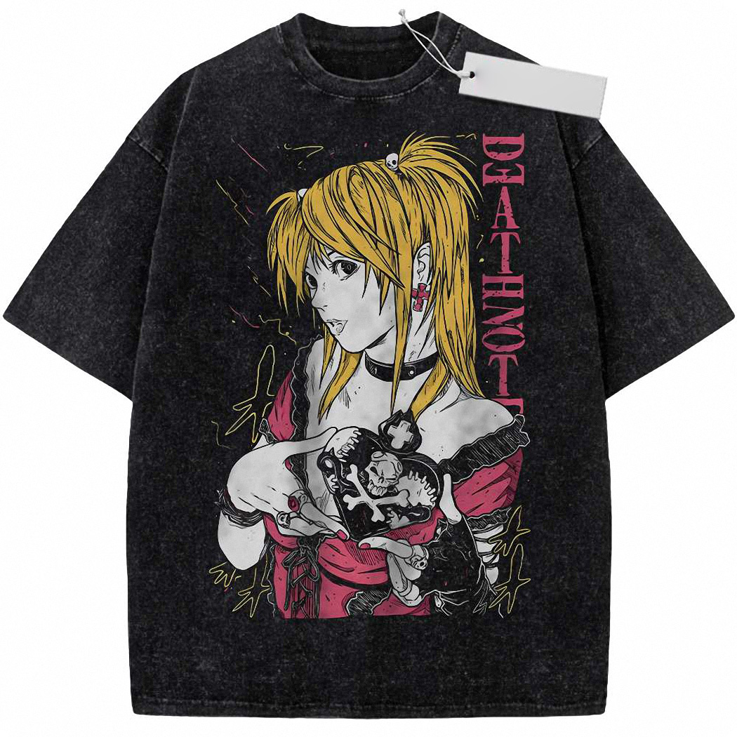 Misa Amane Shirt, Death Note Shirt, Anime Shirt, Vintage T-Shirt 2