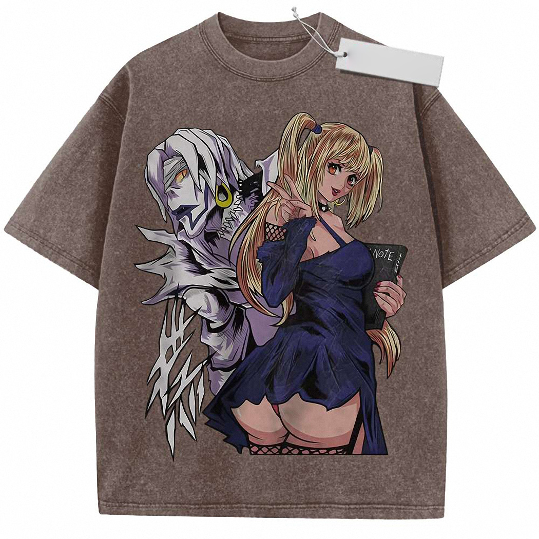 Misa Amane vs Rem Shirt, Death Note Shirt, Anime Shirt, Vintage Tee 4