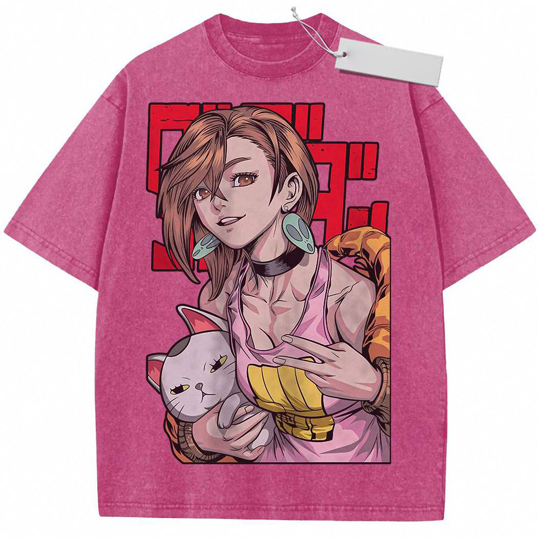 Momo Ayase Shirt, Turbo Granny Shirt, Dandadan Shirt, Anime Shirt, Vintage Tee 8