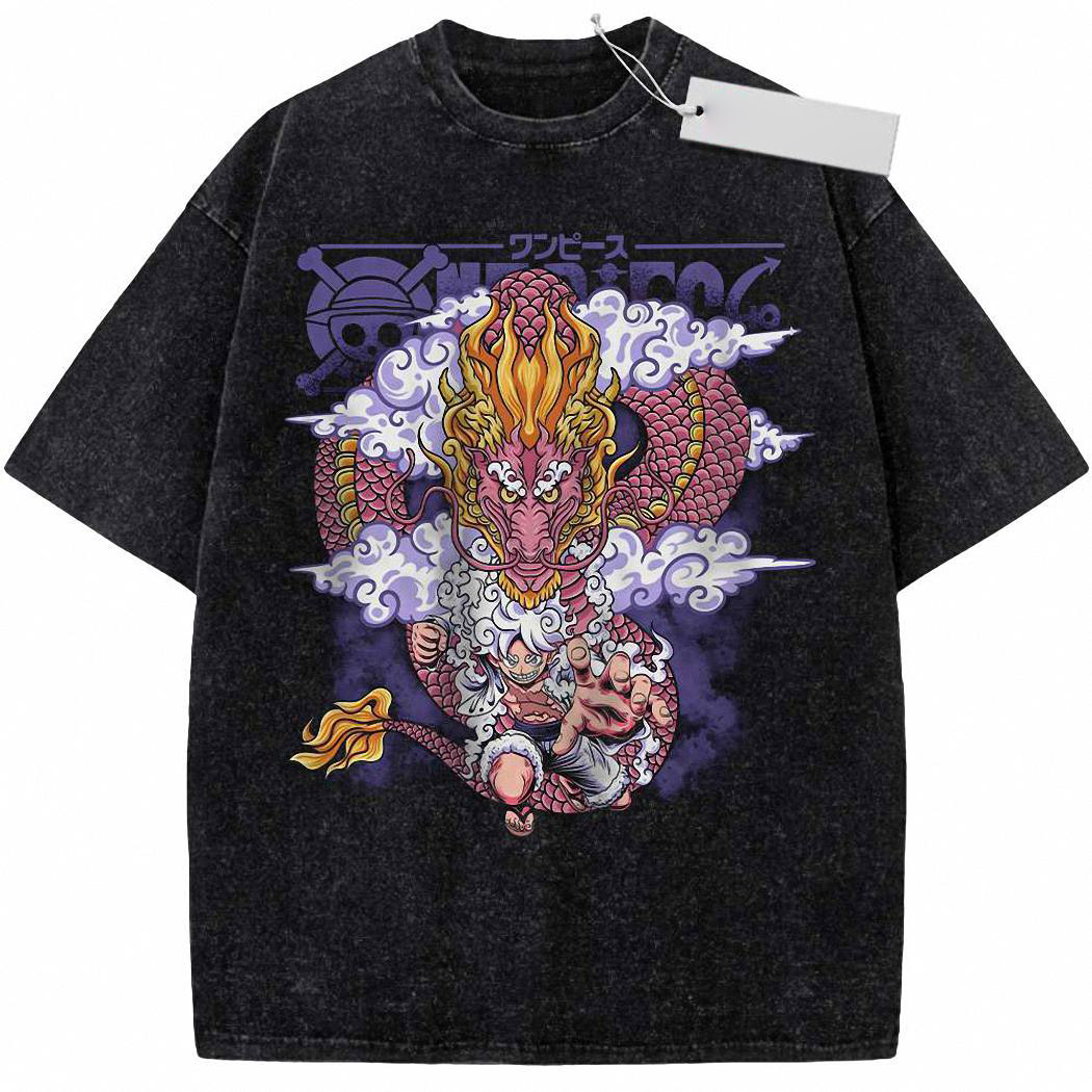 Momonosuke vs Luffy Shirt, One Piece Shirt, Anime Shirt, Vintage T-Shirt 8