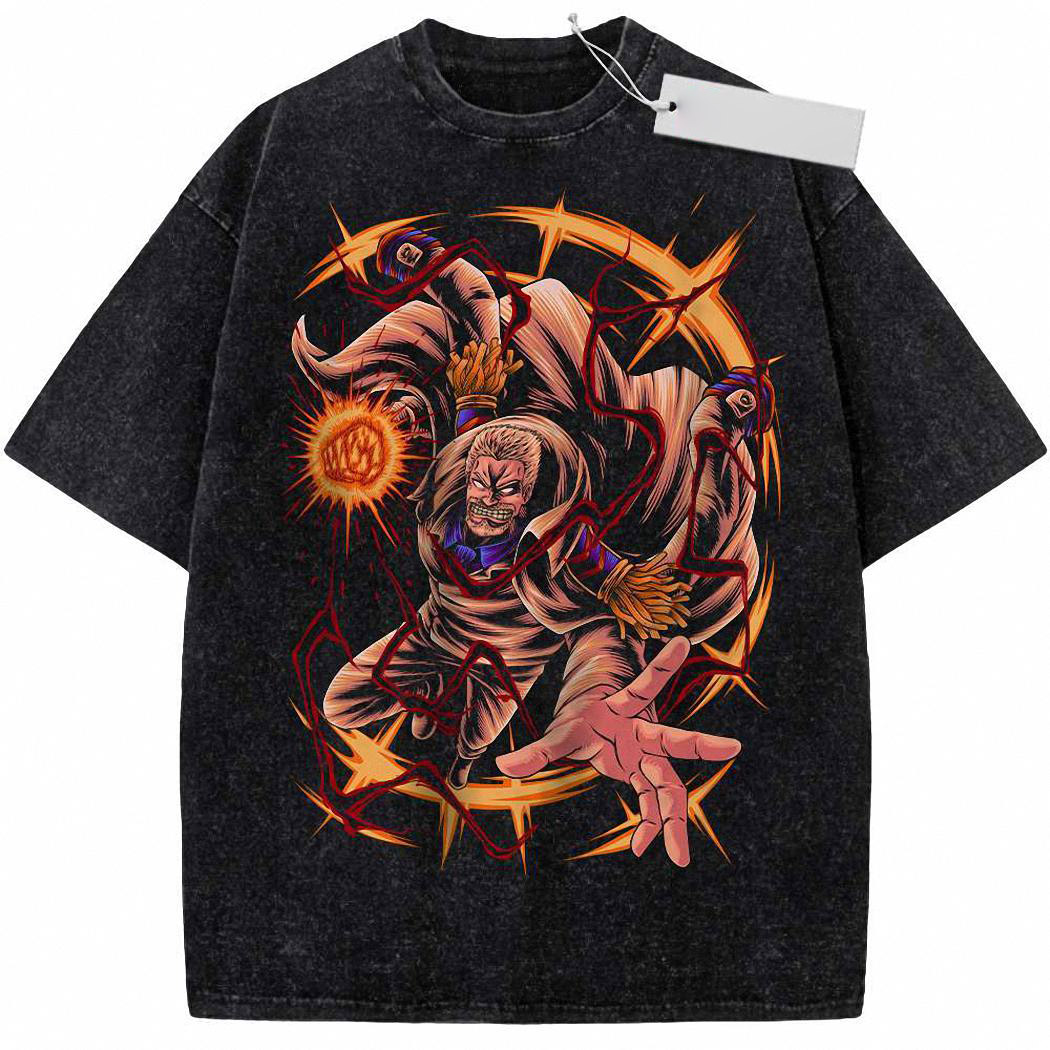 Monkey D Garp Shirt, One Piece Shirt, Anime Shirt, Vintage T-Shirt 8