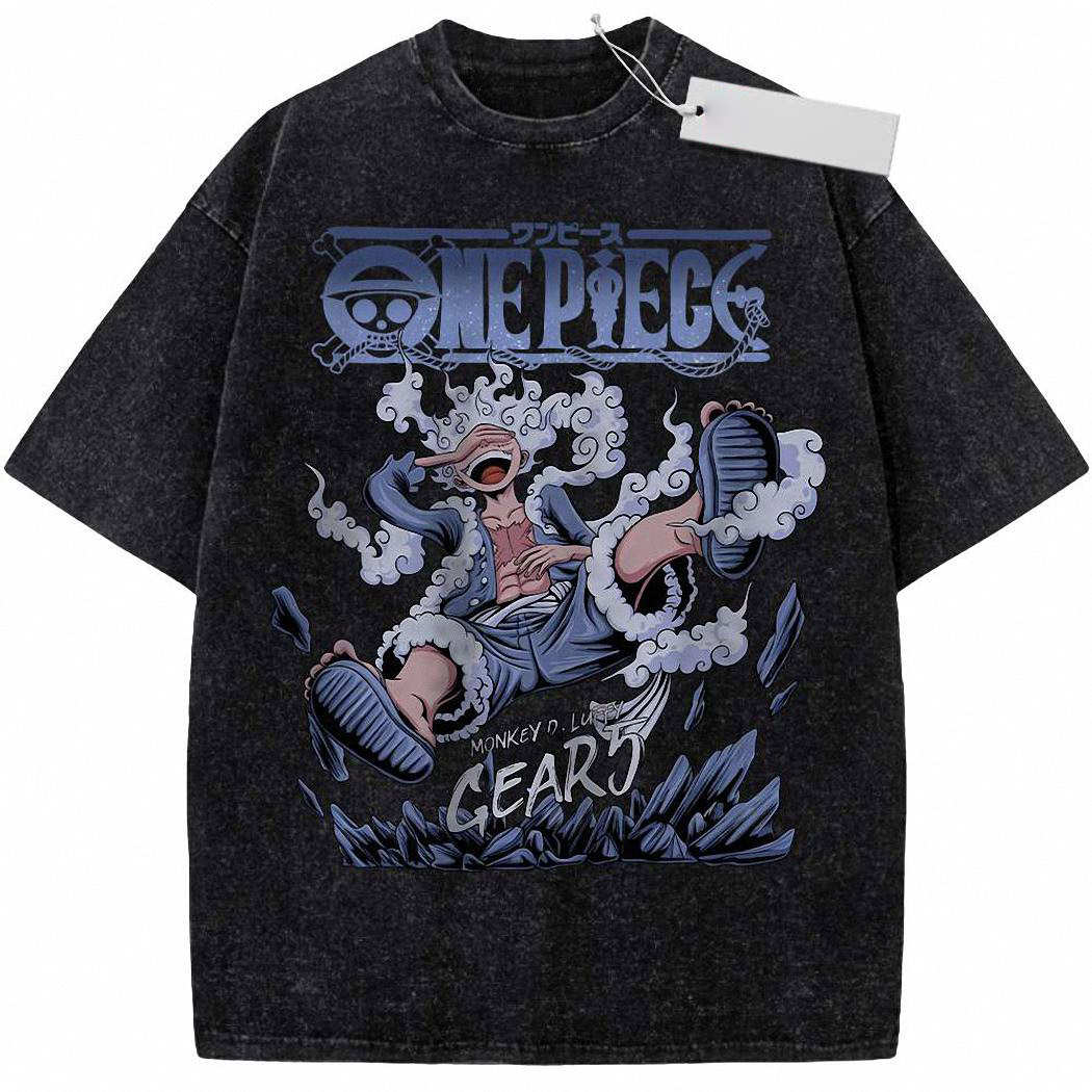 Monkey D Luffy Gear 5 Shirt, One Piece Shirt, Anime Shirt, Vintage T-Shirt 5