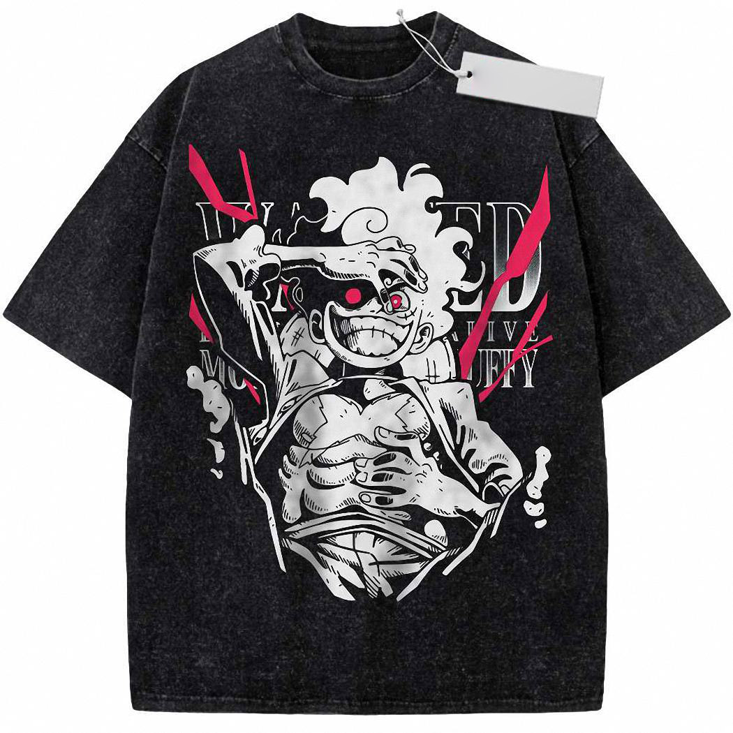 Monkey D Luffy Gear 5 Shirt, One Piece Shirt, Anime Shirt, Vintage Tee 8