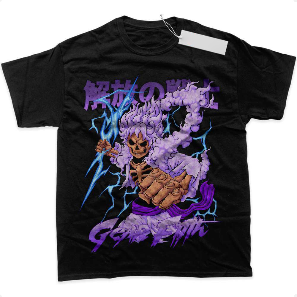 Monkey D Luffy One Piece Shirt, Anime Graphic Tee