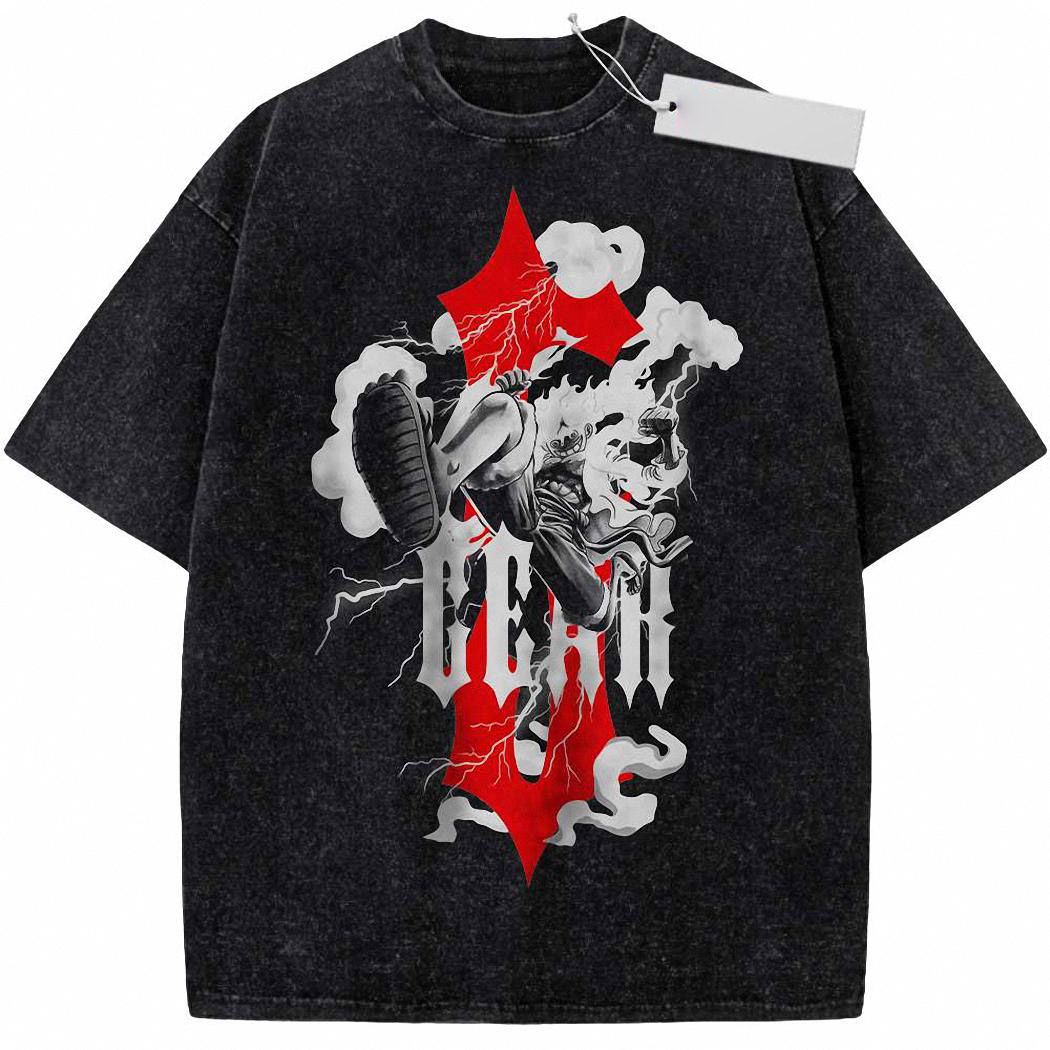 Monkey D Luffy Shirt, One Piece Shirt, Anime Shirt, Vintage T-Shirt 4