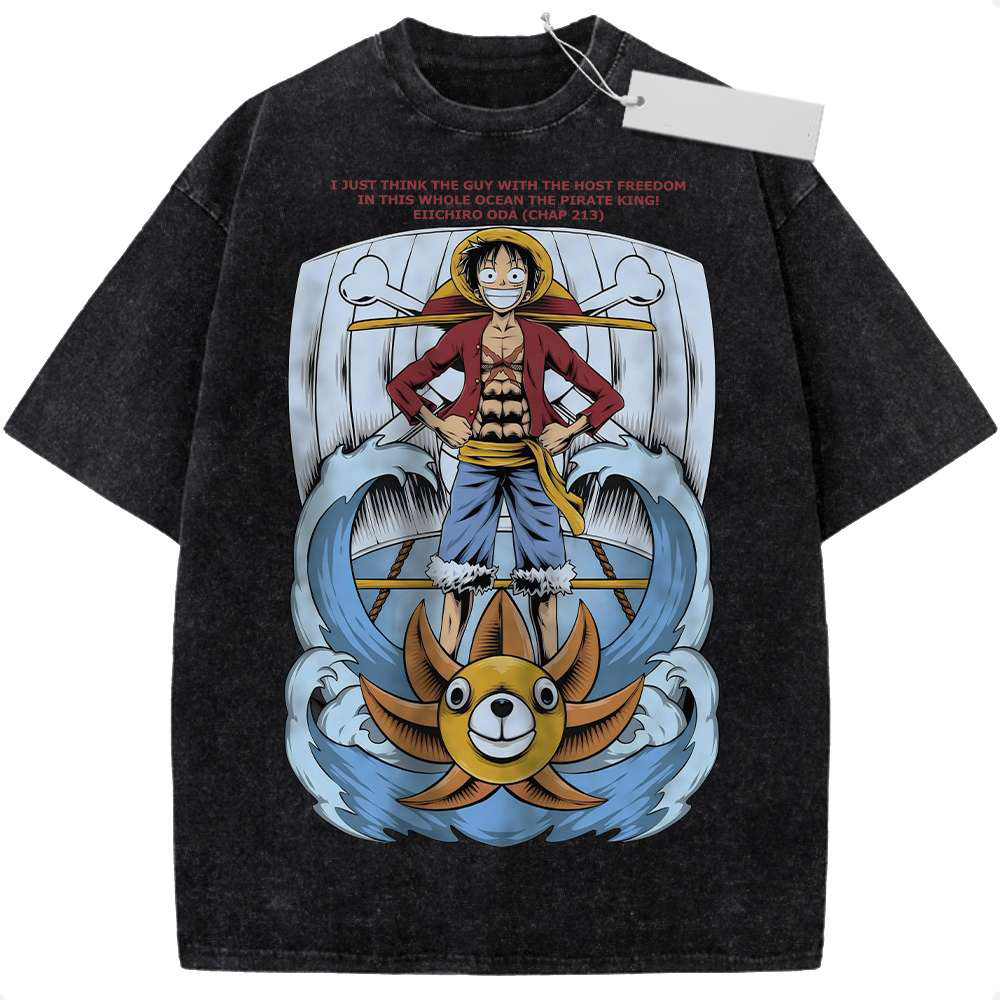 Monkey D Luffy Shirt, One Piece Shirt, Anime Shirt, Vintage Tee