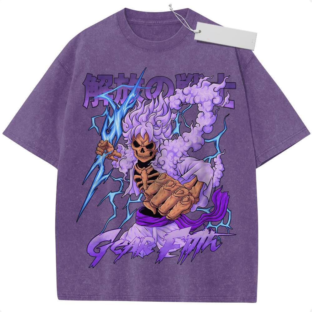 Monkey D Luffy One Piece Shirt, Anime Vintage Tee