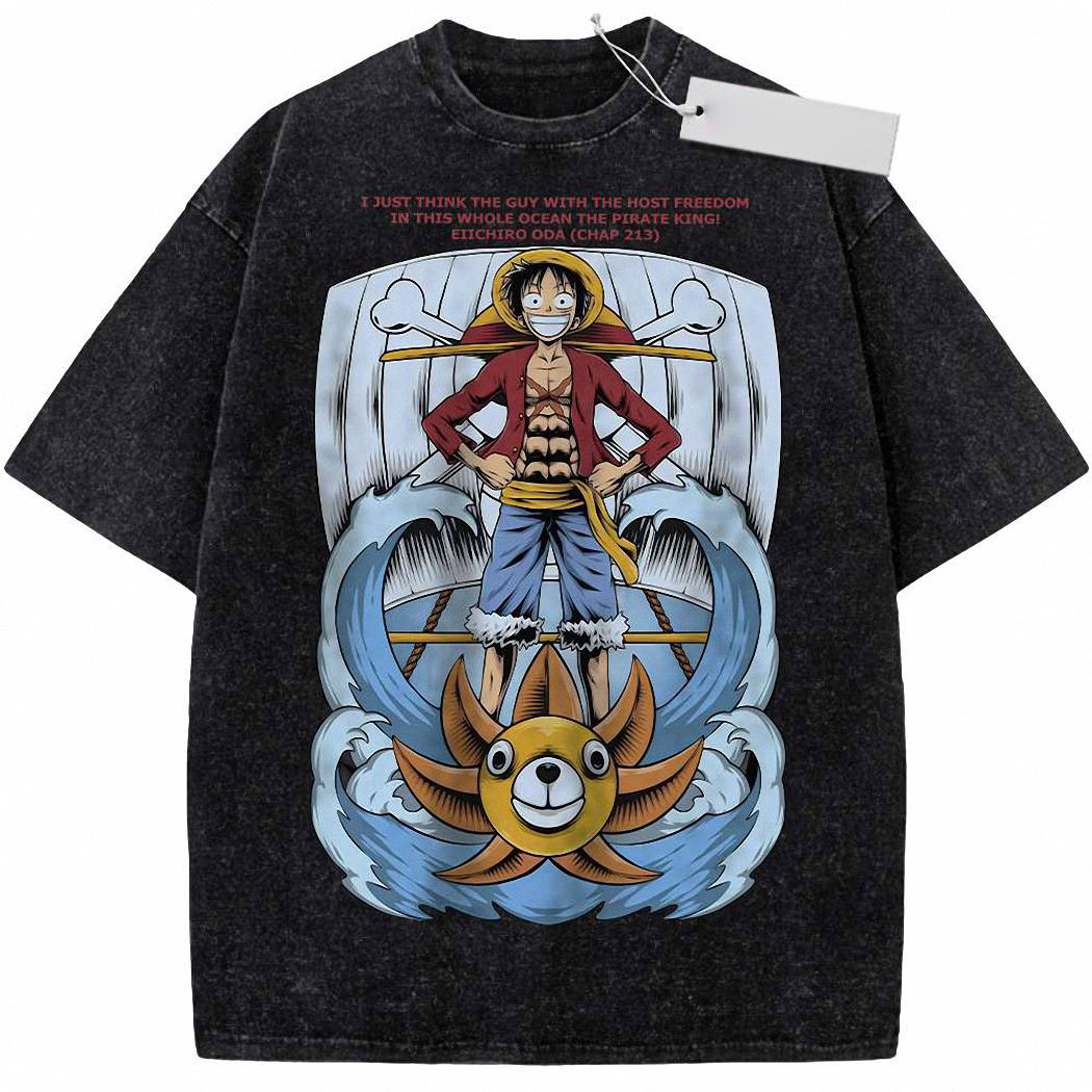 Monkey D Luffy Shirt, One Piece Shirt, Anime Shirt, Vintage Tee 250