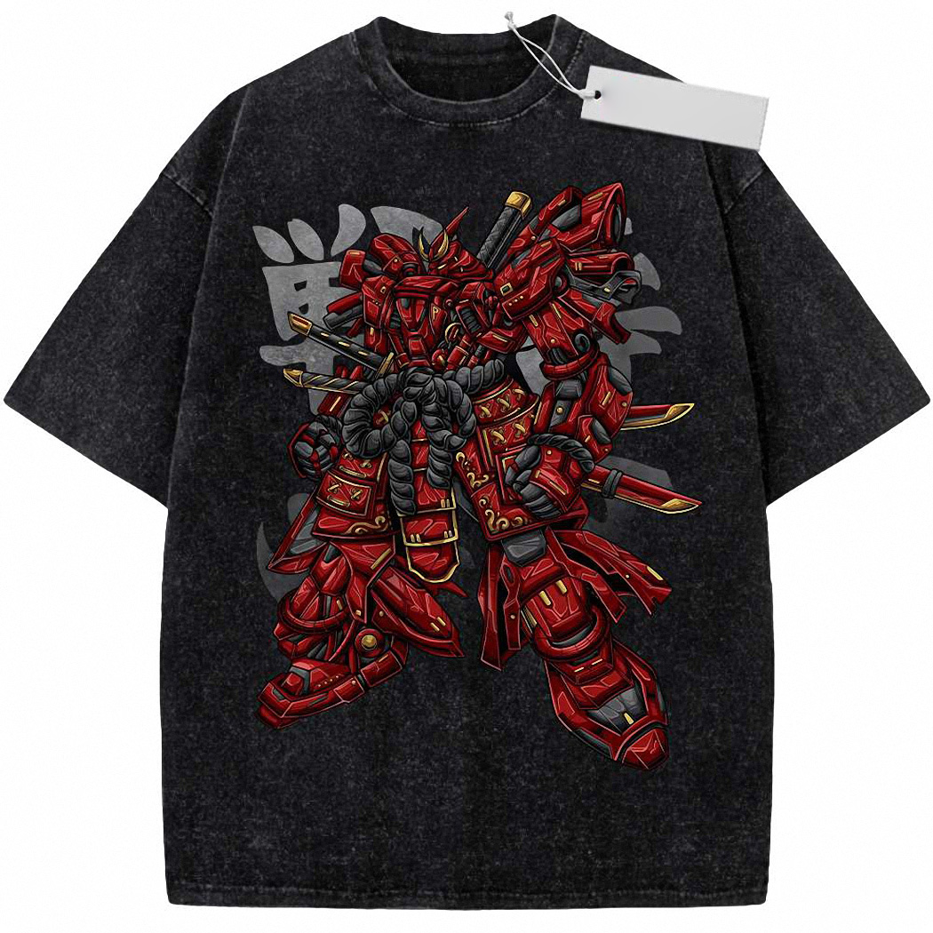 MSN-04 Sazabi Shirt, Gundam Shirt, Anime Shirt, Vintage T-Shirt 3