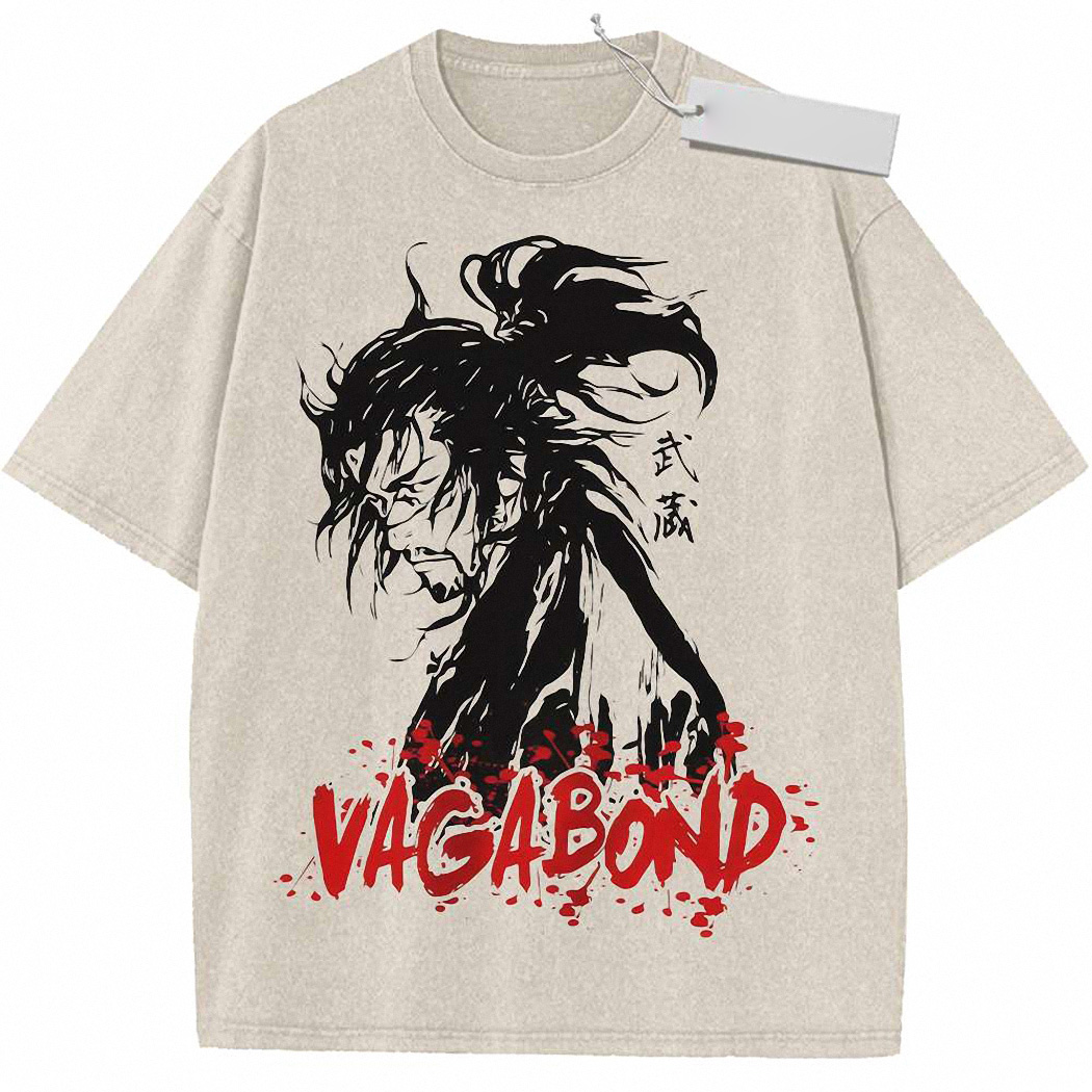 Musashi Miyamoto Shirt, Vagabond Shirt, Anime Shirt, Vintage T-Shirt 2