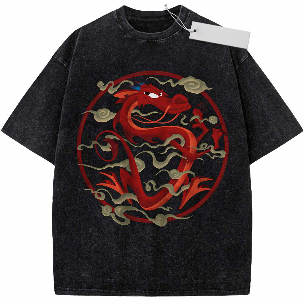 Mushu Shirt, Mulan Shirt, Animated Shirt, Vintage T-Shirt 2