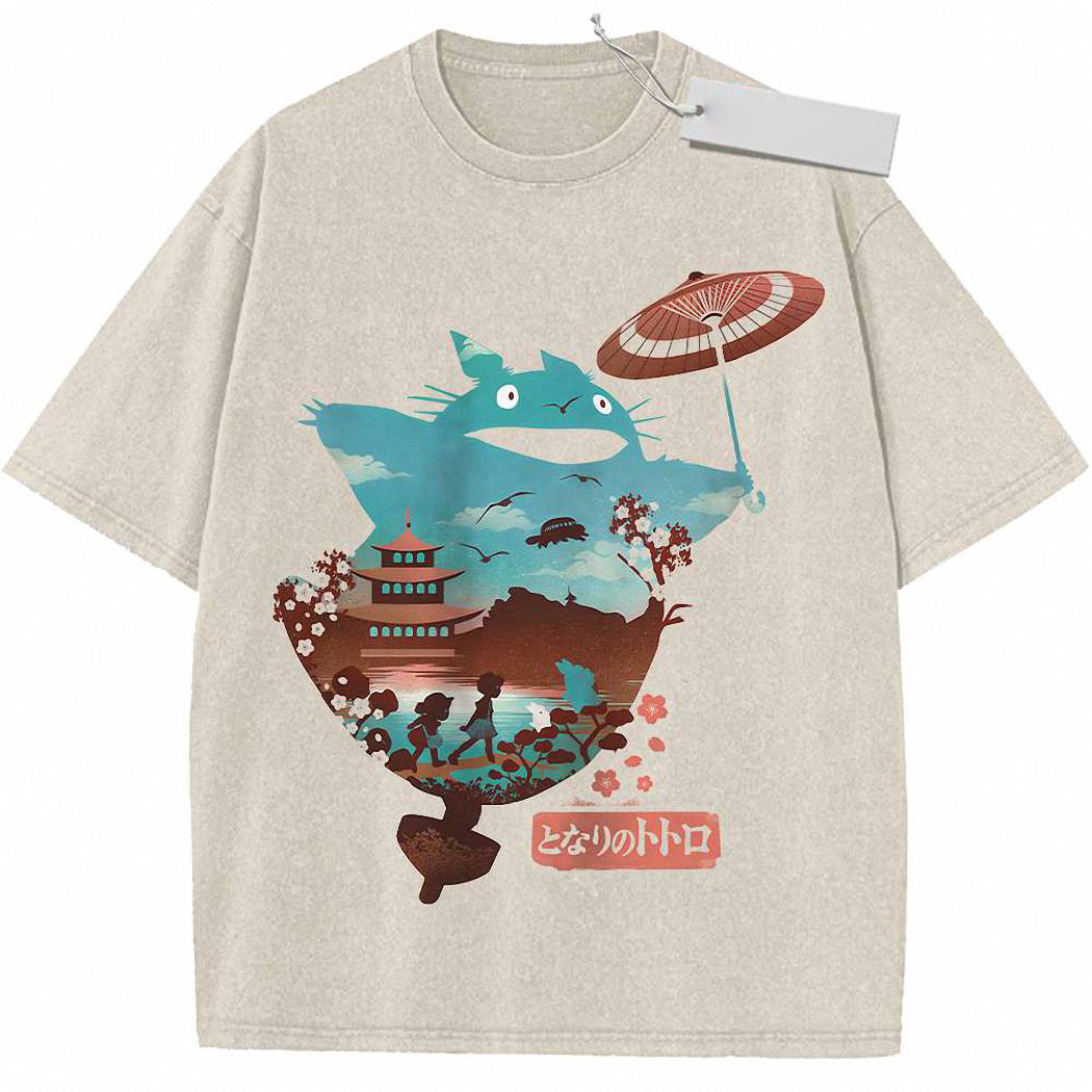 My Neighbor Totoro Shirt, Studio Ghibli Shirt, Anime Shirt, Vintage Tee 451