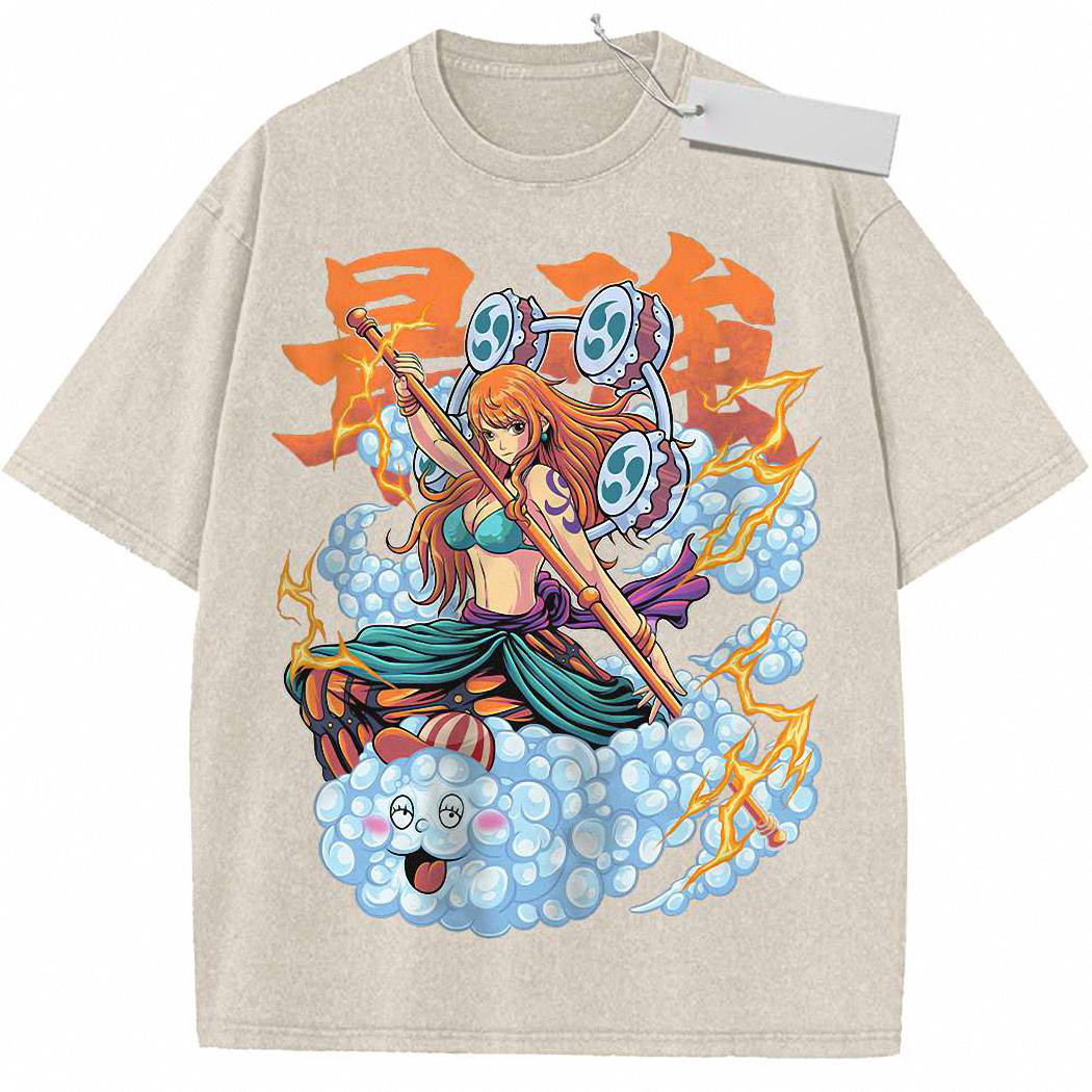 Nami Shirt, One Piece Shirt, Anime Shirt, Vintage T-Shirt 5