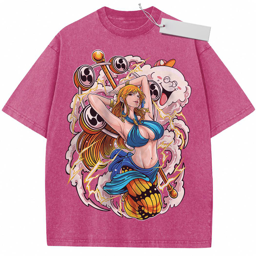 Nami Shirt, One Piece Shirt, Anime Shirt, Vintage Tee 8