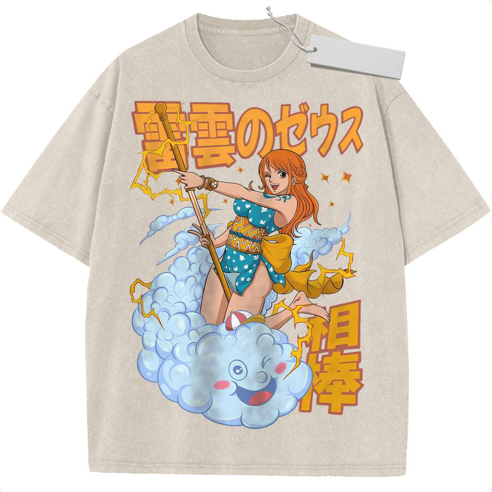 Nami Shirt, One Piece Shirt, Anime Shirt, Vintage Tee
