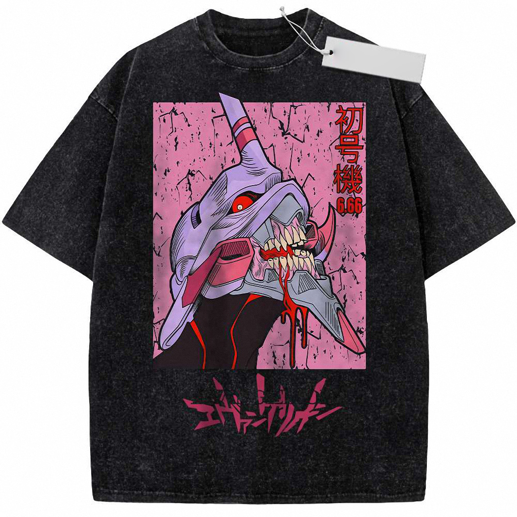 Neon Genesis Evangelion Shirt, Anime Shirt, Vintage T-Shirt 1