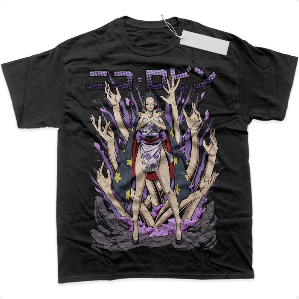 Nico Robin Shirt, One Piece Shirt, Anime Shirt, Graphic Tee