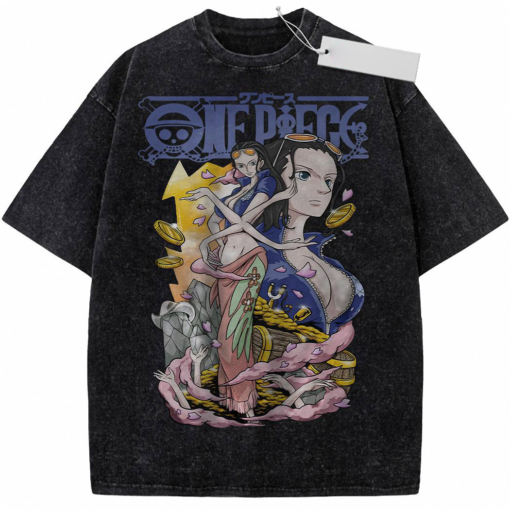 Nico Robin Shirt, One Piece Shirt, Anime Shirt, Vintage Tee 857