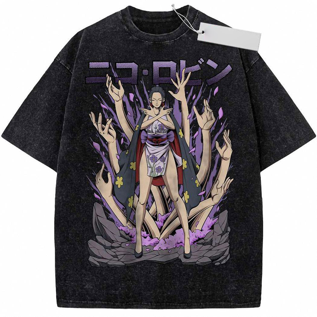 Nico Robin Shirt, One Piece Shirt, Anime Shirt, Vintage Tee 274