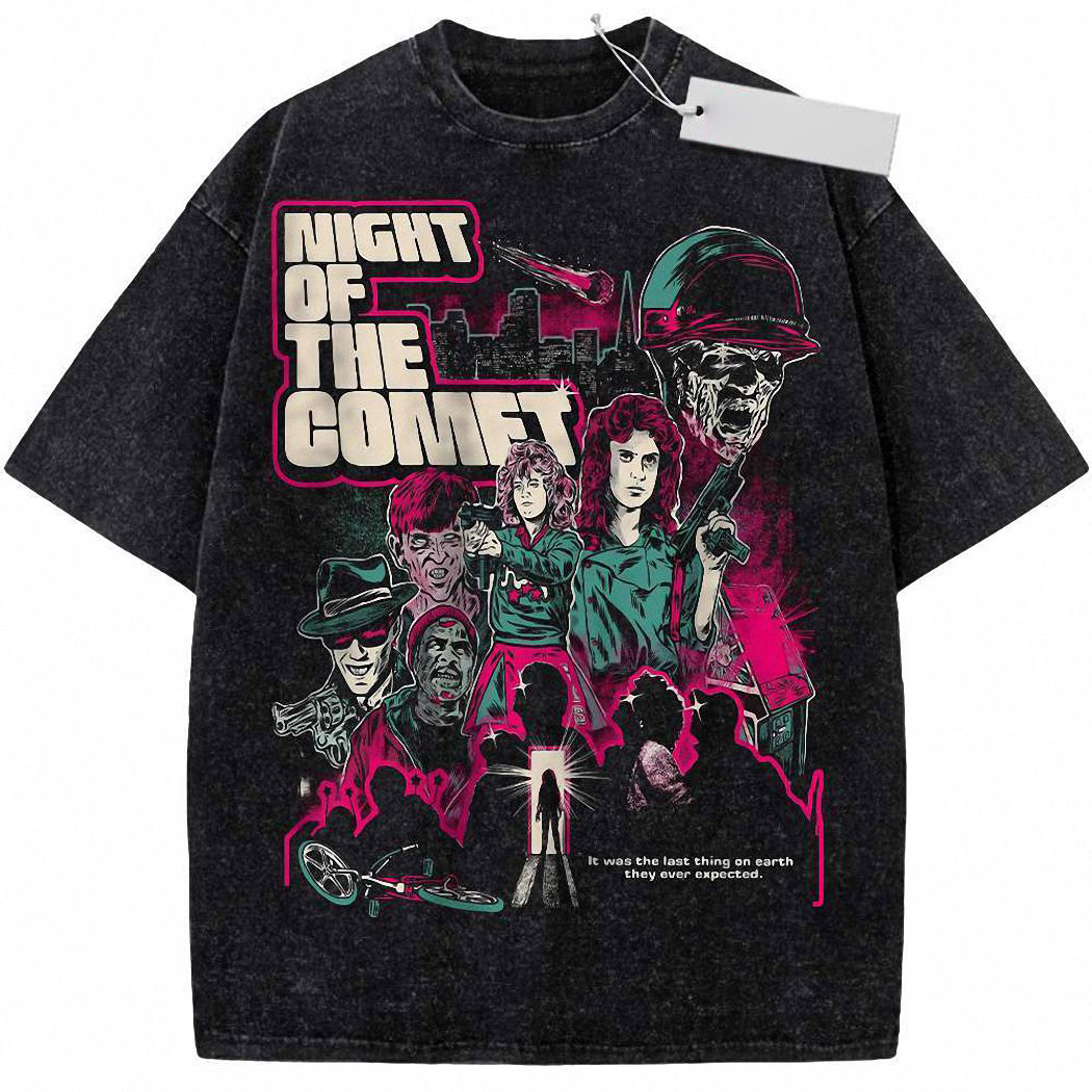 Night of the Comet Shirt, Halloween Shirt, Horror Movie Shirt, Vintage T-Shirt 9