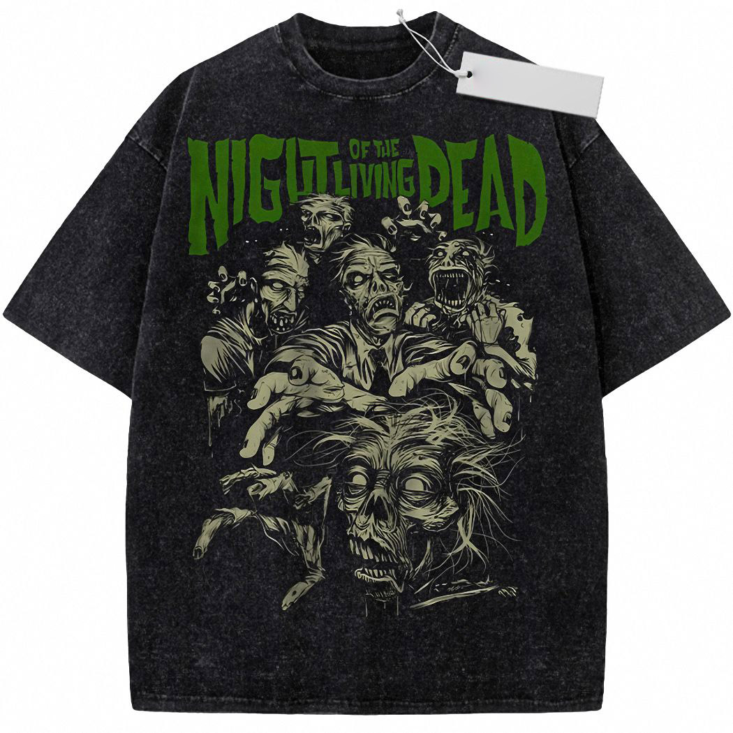 Night of the Living Dead Shirt, Horror Movie Shirt, Halloween Shirt, Vintage Tee 1