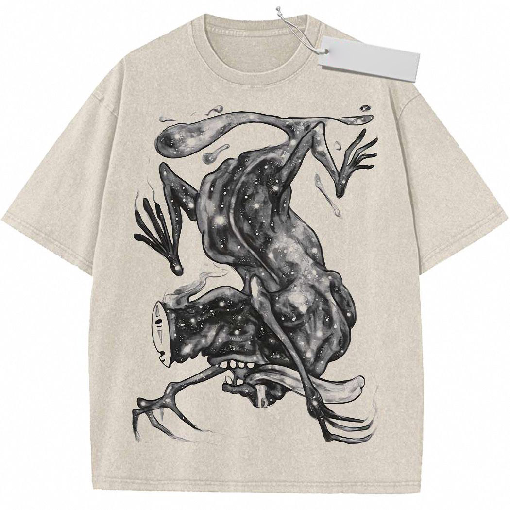 No Face Shirt, Spirited Away Shirt, Studio Ghibli Shirt, Anime Shirt, Vintage T-Shirt 5