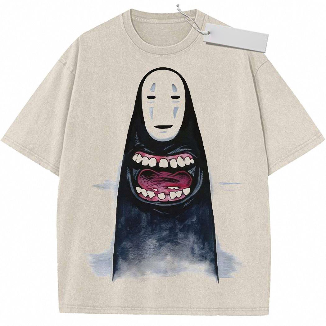No Face Shirt, Spirited Away Shirt, Studio Ghibli Shirt, Anime Shirt, Vintage T-Shirt 3
