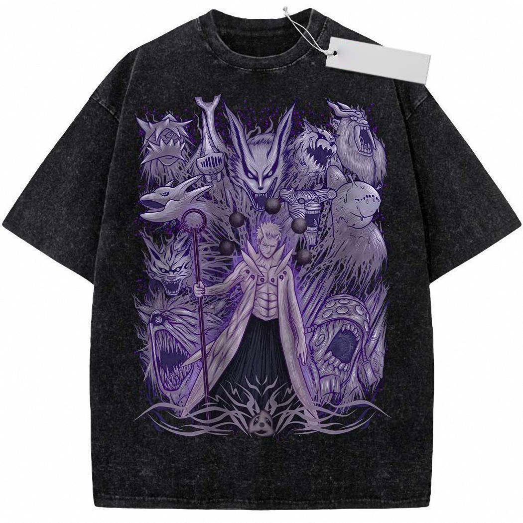 Obito Uchiha Shirt, Naruto Shirt, Anime Shirt, Vintage T Shirt 877