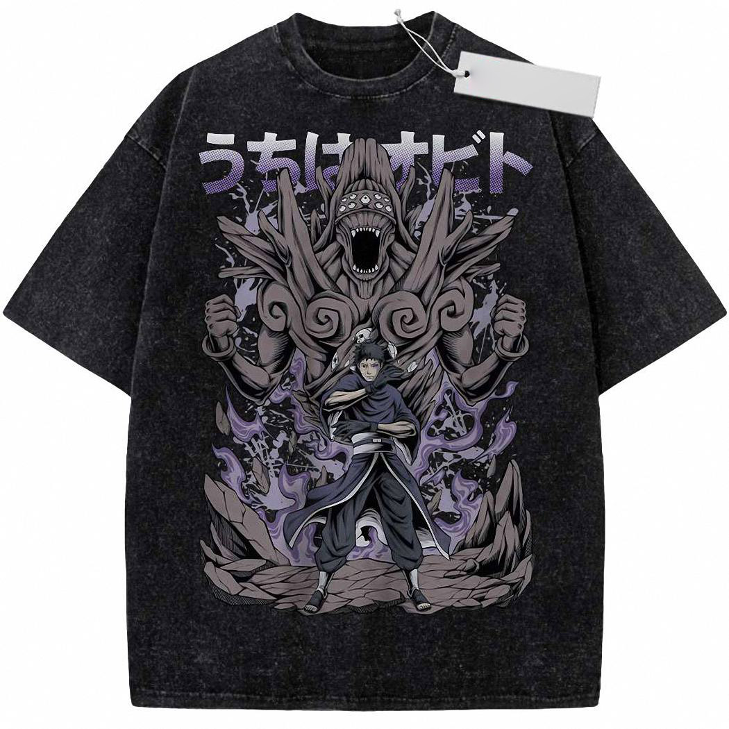 Obito Uchiha Shirt, Naruto Shirt, Anime Shirt, Vintage Tee 789