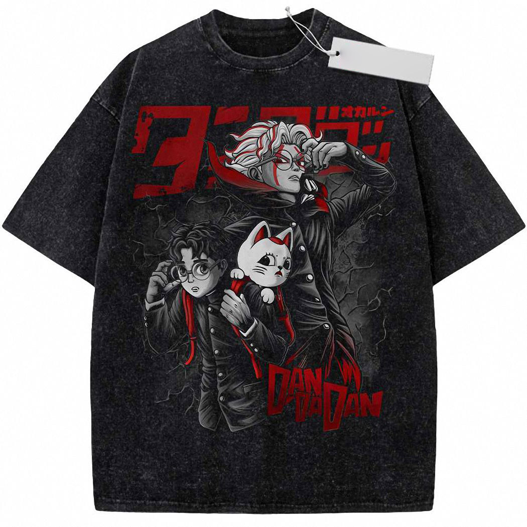 Okarun Shirt, Ken Takakura Shirt, Dandadan Shirt, Anime Shirt, Vintage Tee 5