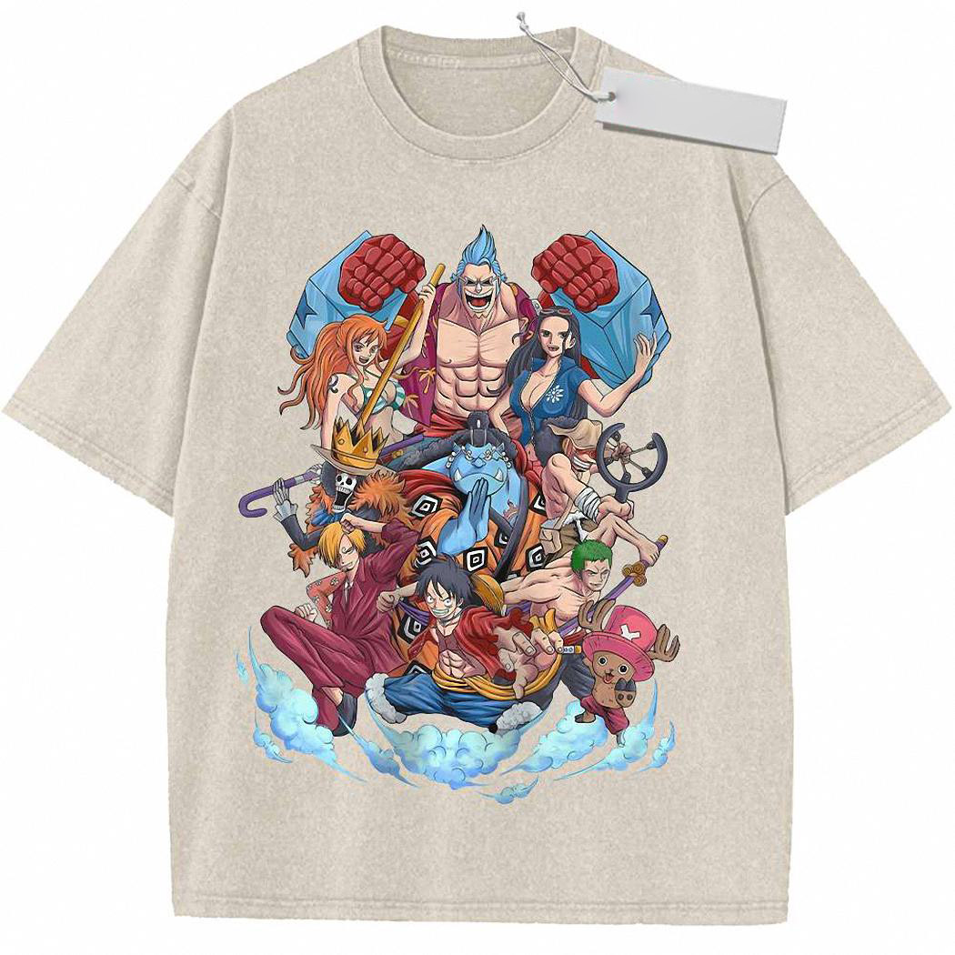 One Piece Shirt, Anime Shirt, Vintage Tee 5