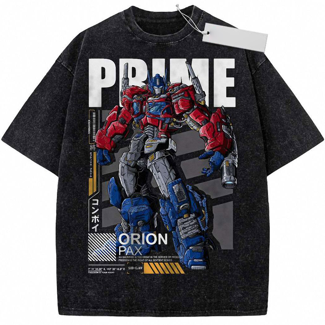 Optimus Prime Shirt, Transformers Shirt, Movie Vintage T-Shirt 3