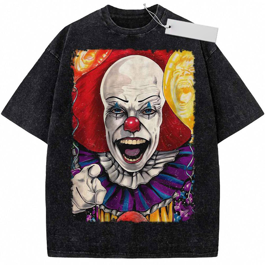 Pennywise Shirt, IT Shirt, Horror Movie Shirt, Vintage Tee 3