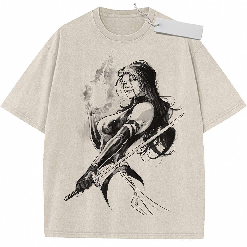 Psylocke Shirt, X-Men Shirt, Marvel Comics Shirt, Vintage T-Shirt 3