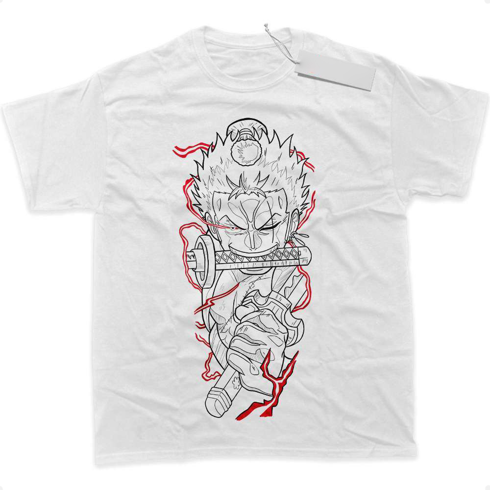 Roronoa Zoro One Piece Anime Graphic Tee