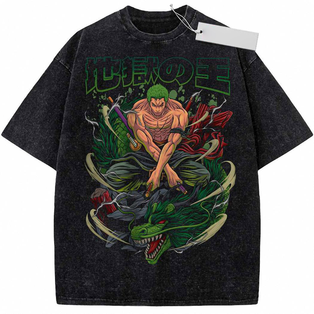 Roronoa Zoro Shirt, One Piece Shirt, Anime Shirt, Vintage Tee 107