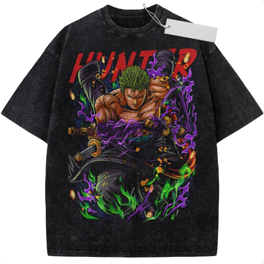 Roronoa Zoro Shirt, One Piece Shirt, Anime Shirt, Vintage Tee