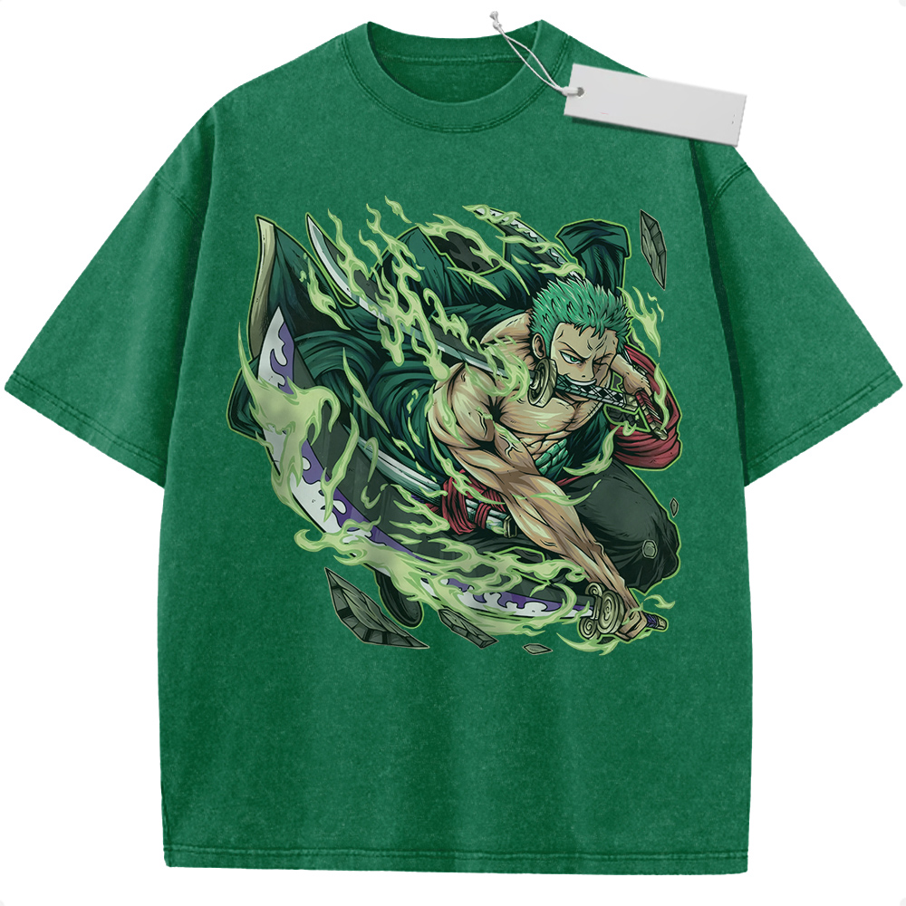 Roronoa Zoro Shirt, One Piece Shirt, Anime Shirt, Vintage Tee
