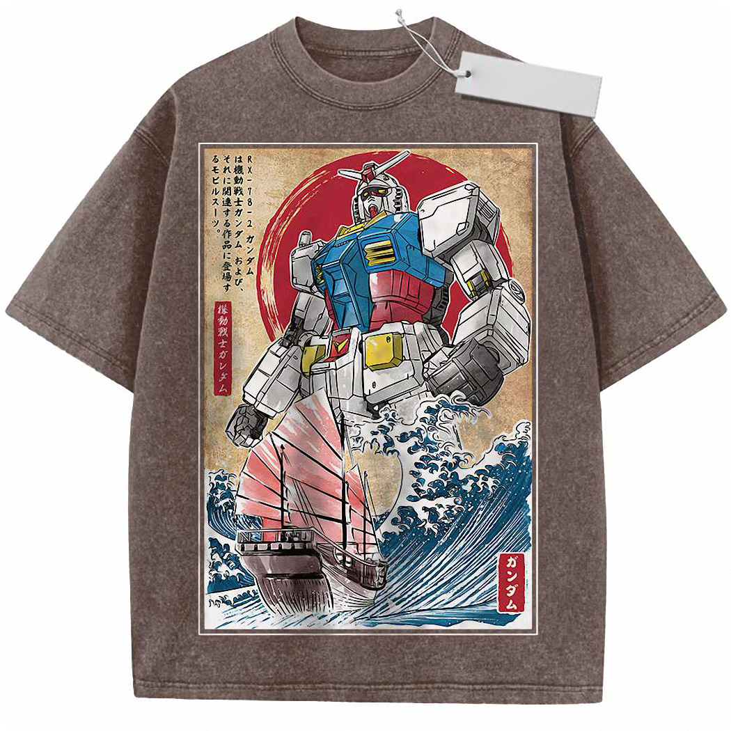 RX-78-2 Gundam Shirt, Anime Shirt, Vintage T-Shirt 8