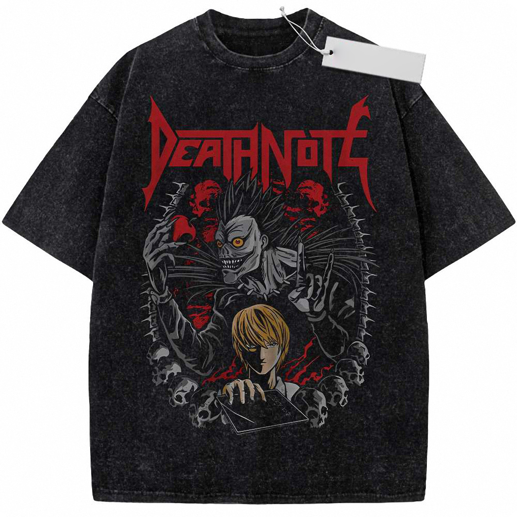 Ryuk Shirt, Light Yagami Shirt, Death Note Shirt, Anime Shirt, Vintage Tee 9