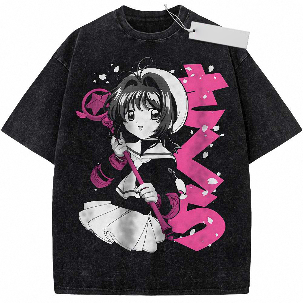Sakura Kinomoto Shirt, Cardcaptor Sakura Shirt, Anime Shirt, Vintage Tee 1