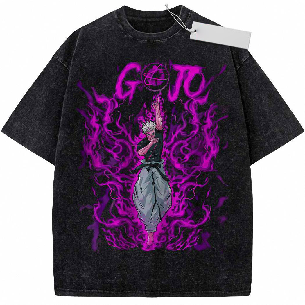Satoru Gojo Shirt, Jujutsu Kaisen Shirt, Anime Shirt, Vintage T Shirt '9