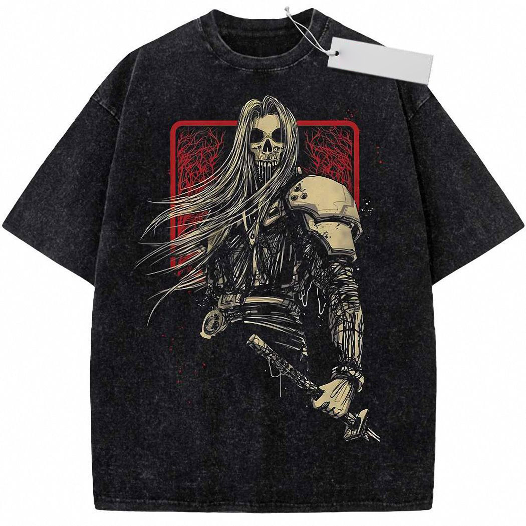 Sephiroth Shirt, Final Fantasy Shirt, Game Shirt, Vintage T-Shirt 8