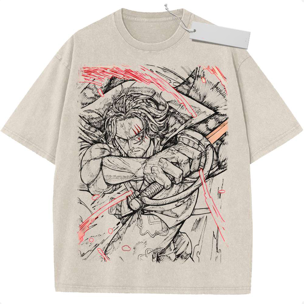 Shanks Shirt, One Piece Shirt, Anime Shirt, Vintage Tee