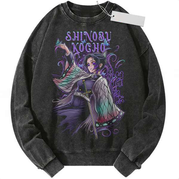 Shinobu Insect Hashira Graphic Demon Slayer Sweatshirt