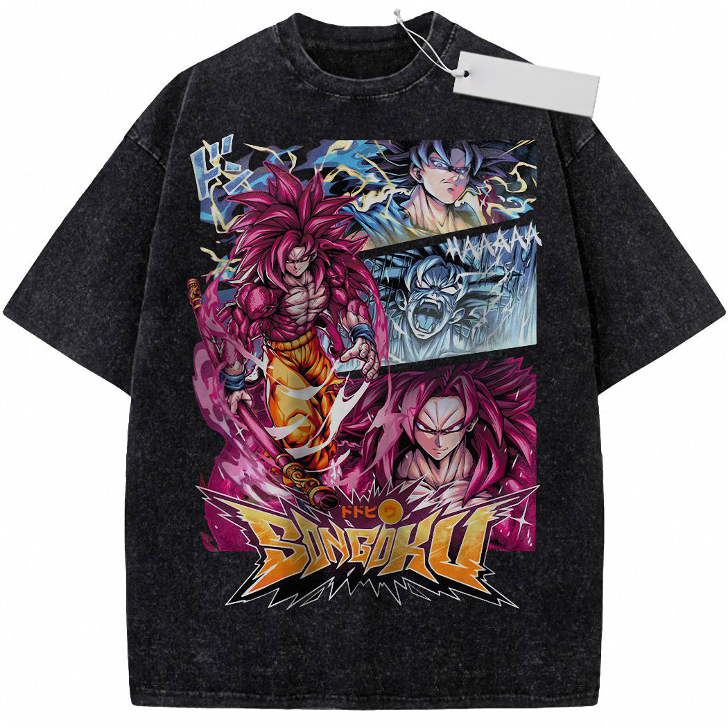 Son Goku Shirt, Dragon Ball Shirt, DBZ Shirt, Anime Shirt, Vintage Tee 8