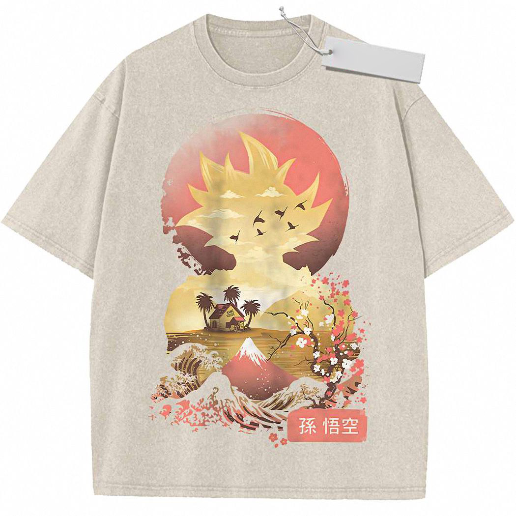 Son Goku Shirt, Dragon Ball Z Shirt, DBZ Shirt, Anime Shirt, Vintage Tee 4